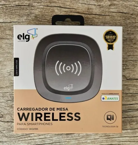 Carregador por Indução de Mesa Elg Wq1bk