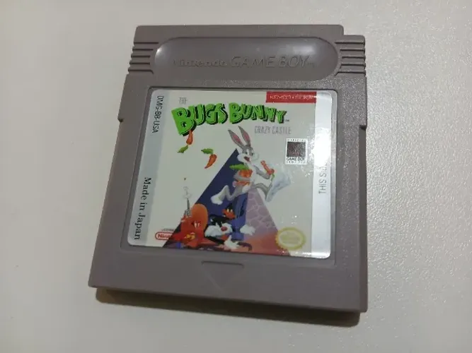 Cartucho The Bugs Bunny Crazy Castle GAMEBOY Original - Nintendo