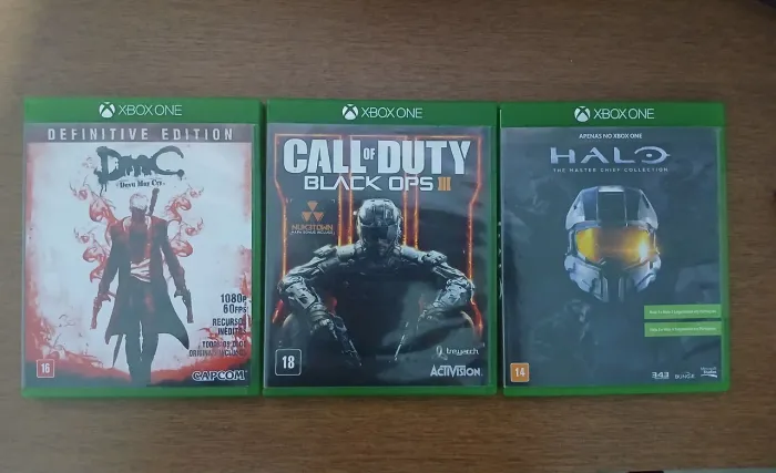 Vendo jogos de Xbox one