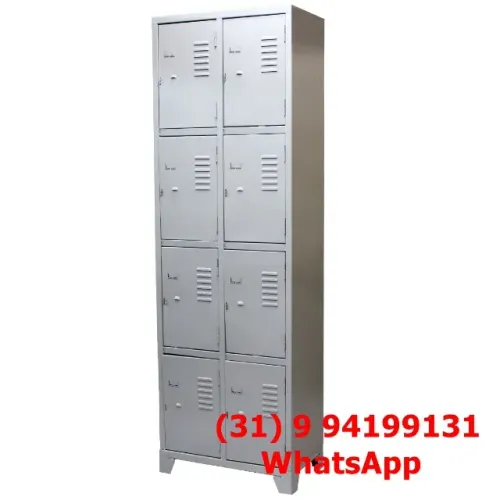 Armário de aço 8 Portas Novo Frete grátis