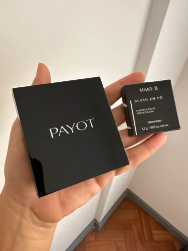 Paleta de sombras Payot e mini blush Make B