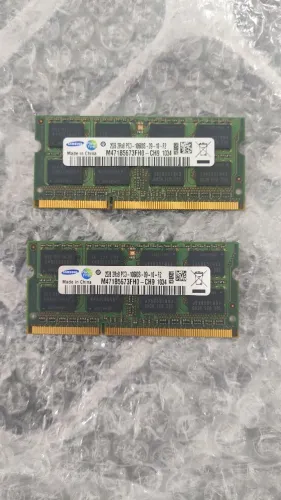 Memória RAM Notebook 4GB (2x2GB) DDR3 - Samsung