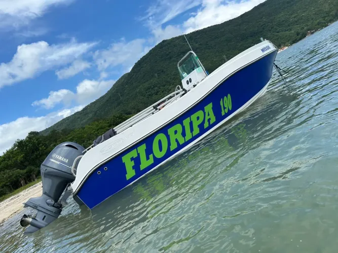 Lancha Floripa pesca 190 - motor 2024 99hrs