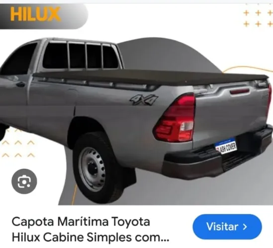 CAPOTA MARÍTIMA HILUX 