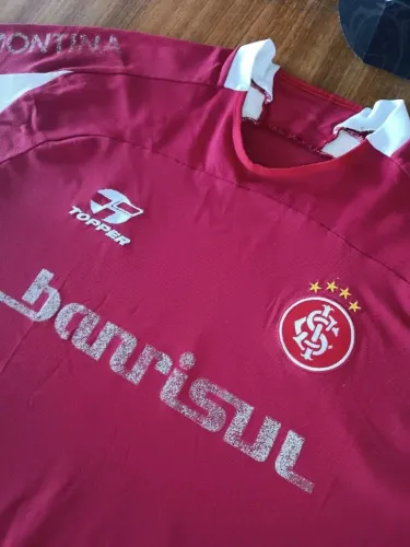 Camisa Original 2005 Internacional Topper Vermelha Tamanho GG
