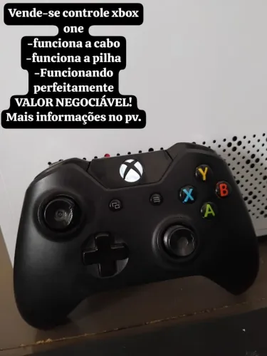 Controle xbox one! VALOR NEGOCIÁVEL!