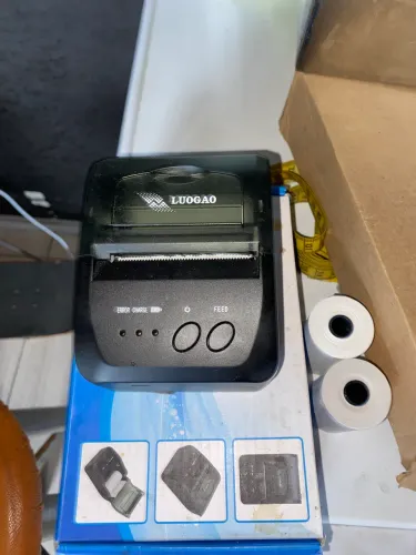 Mini impressora térmica portátil Bluetooth 