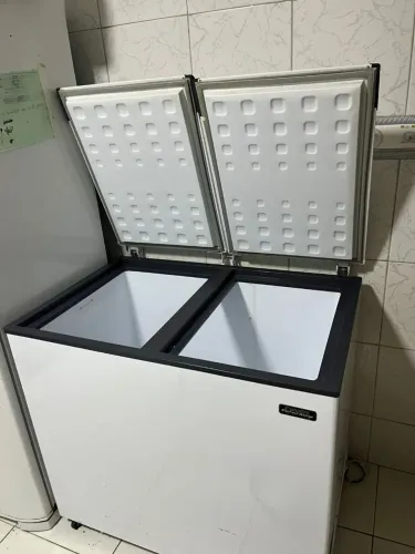 Freezer Esmaltec 303 LT 2 portas Semi Novo