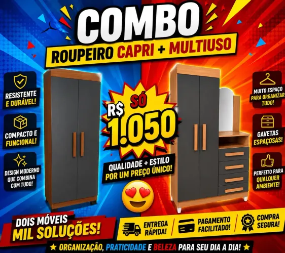 Roupeiro+Multiuso