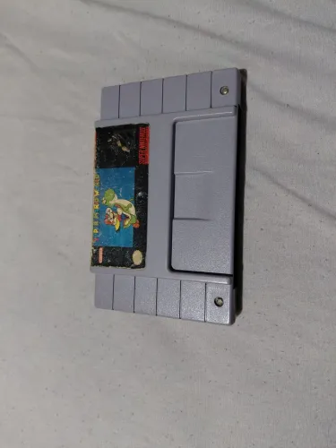 Cartucho super mario world original super Nintendo