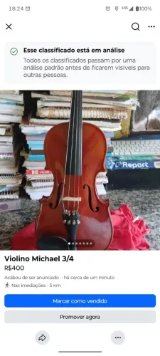 Violino 3/4 Michael