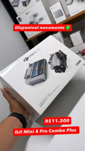 DJI Mini 5 Pro Combo Plus Lacrado 