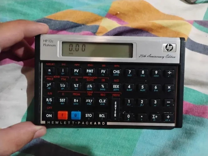 Calculadora 12c Platinum 