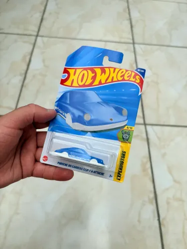 Hot wheels Porsche 911 Carrera clip (chaveiro) JBC11
