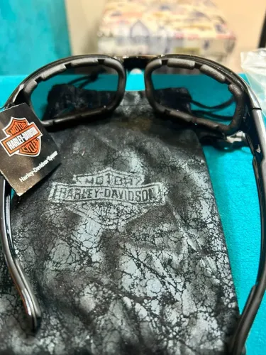 ÓCULOS HARLEY-DAVIDSON ORIGINAL HDV 013 BLK-3 - NOVO, COM ETIQUETA