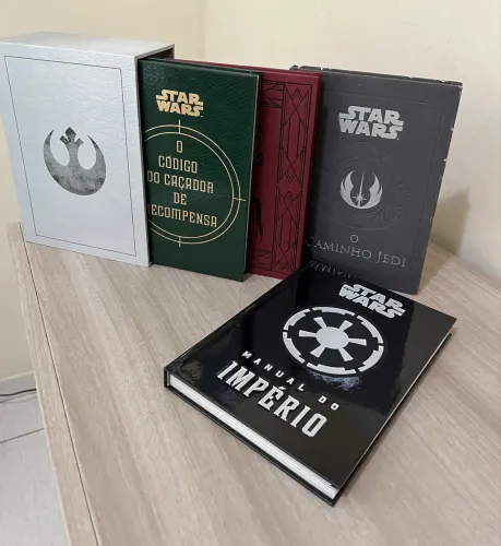 Livros box Star Wars.