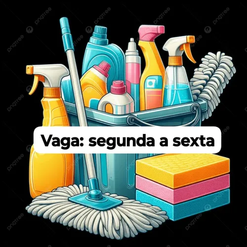 Vaga para serviços domésticos