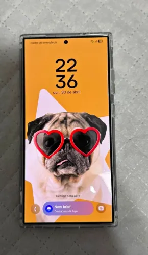 S24 ultra, novo. Troco em telefone superior mais volta!