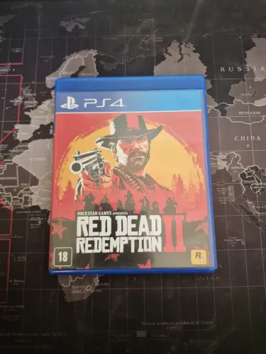 RED DEAD REDEMPTION 2 - Mídia física PS4 