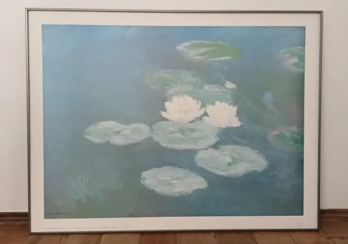 Gravura Monet com moldura 90x120