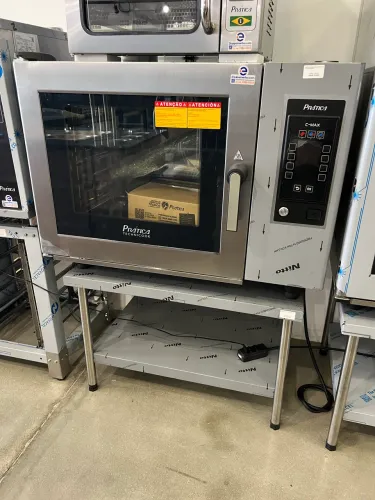 Forno combinado PRÁTICA CMAX 6 programável - PRONTA ENTREGA - novo