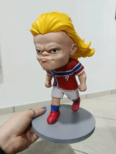 Action figure Haaland (Jogador de futebol da Noruega)