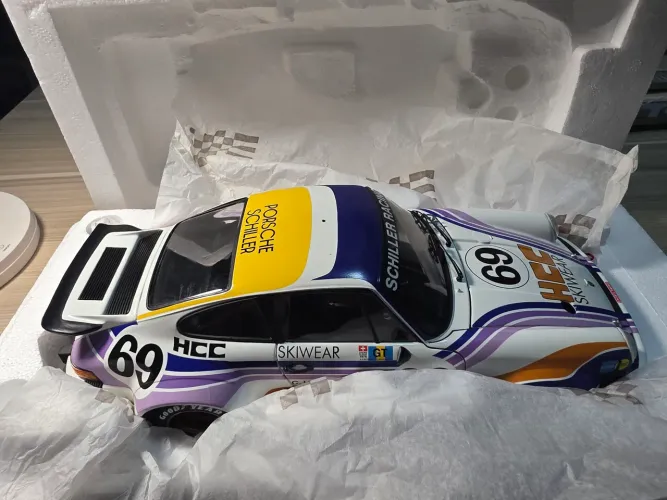 Miniatura 1:18 porsche exoto 934 hcc novo raro
