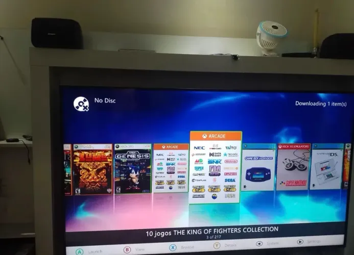 Xbox 360 desbloqueado rgh 500gb 227 jogos