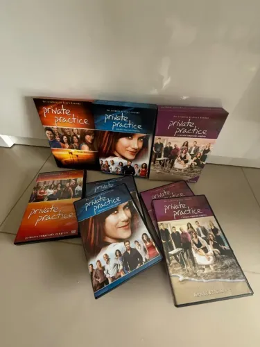 Box DVD Private Practice Temporadas 1 a 3. (15 discos) [luvas rígidas original BR]