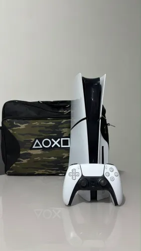 Ps5 slim mídia física com Leitor Jogo de brinde ESTADO DE NOVO COM GARANTIA