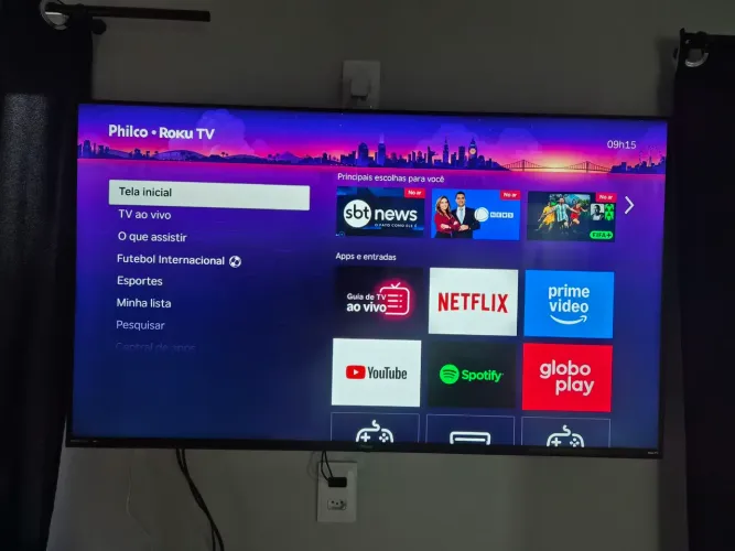Smart TV Philco 50' 4K Roku