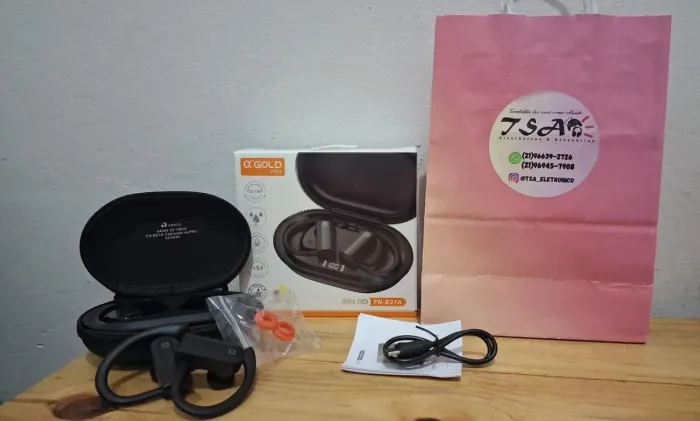 Fone de ouvido B21A (excelente para caminhada e atividades físicas)