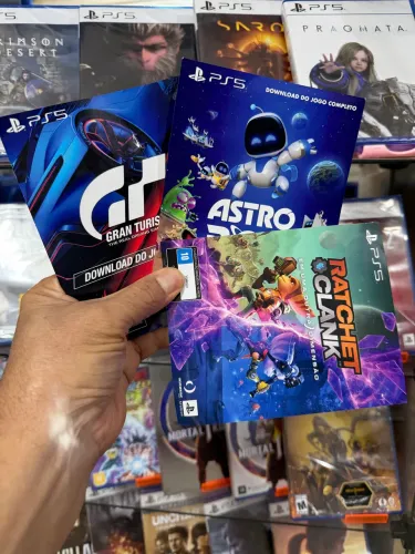 Jogos de ps5 mídia digital