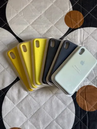 Silicone case para iPhone X/Xs - Varias Cores