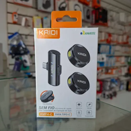 Microfone lapela para celular iOS e android - entrega em slz e região