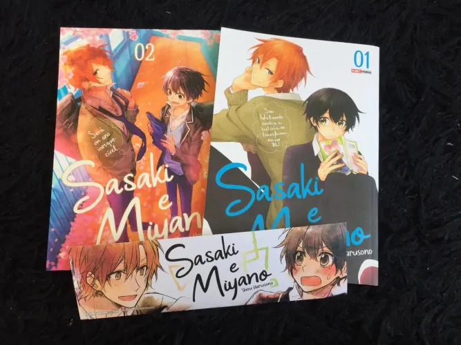 Mangá: Sasaki e Miyano - Vol. 1 e 2