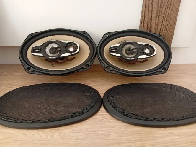 Par de alto falantes Pioneer tsa 6987 originais + telas 