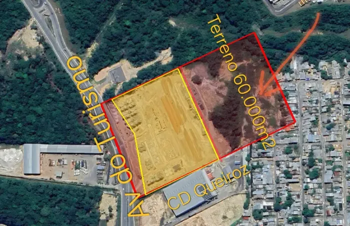 Terreno com 60.607m2 na Av do Turismo. Ideal para MCMV