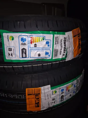 Pneus 195 60 Aro 16 novos com etiqueta! Medida BYD dolphin e Honda WR-V