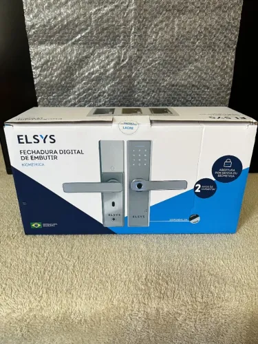 Fechadura Digital Elsys ESF-DE2000B Prata (NOVA/LACRADA)
