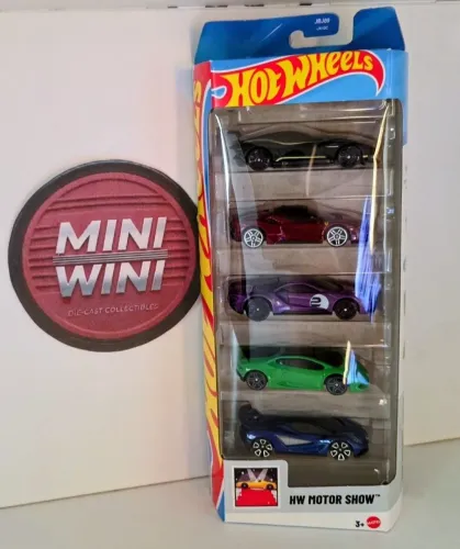 Pack 5 Motor Show [Ferrari, Aston Martin,  Ford, Lamborguini e Lotus] 2025