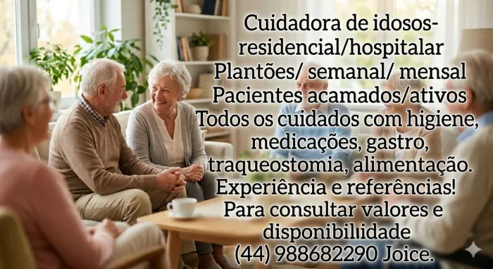 Cuidadora de idosos