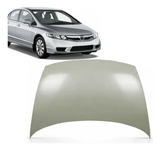 Capo Honda Civic 2007 2008 2009 2010 2011 Cinza