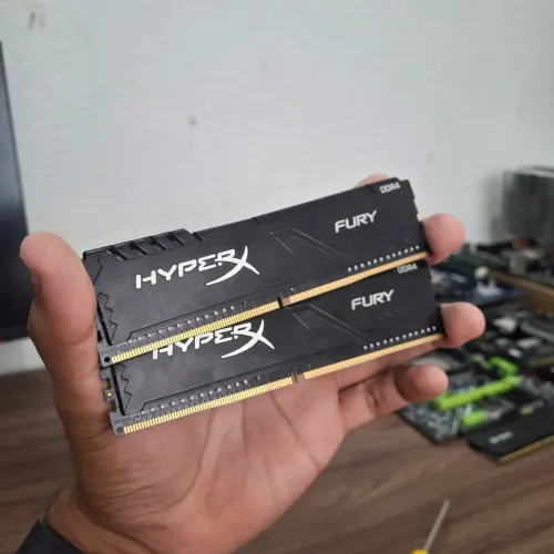 Memória Ram 2x4 8GB 2400Mhz Hyperx DDR4 - Aceito cartão e entrego