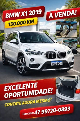 BMW X1 Sdrive 20I 2.0/2.0 TB Acti.flex Aut. 2019