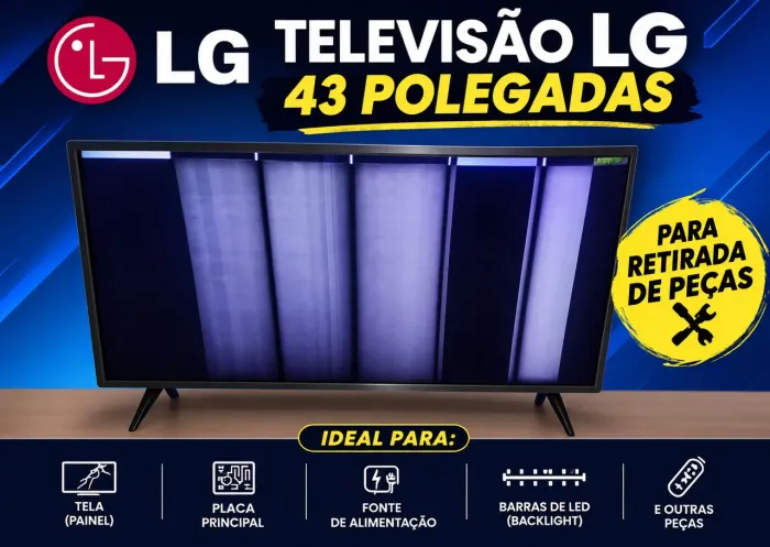 TV LG 43 POLEGADAS