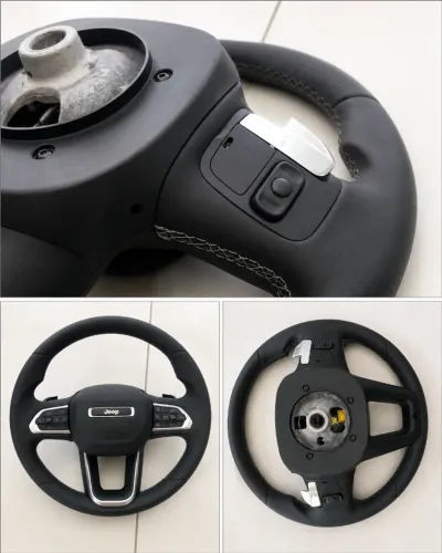 Volante Jeep Compass/Renegade com paddle shift