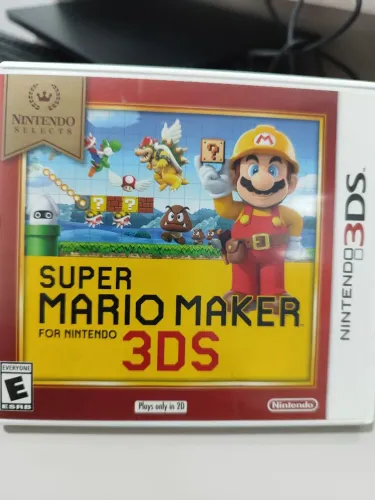 Jogo super Mario maker 3ds