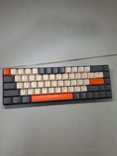 Tecaldo Mecânico Sem fio movido a pilha Ziyoulang k68 switch holy panda