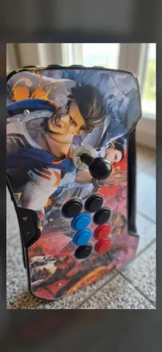 Controle Arcade 2nd Impact Custom - Jogos Retrô e Luta